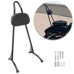 Motorcycle Accessories Passenger Sissy Bar Backrest Cushion Black For Harley Sportster XL Iron 883 1200 48 72 2004-up