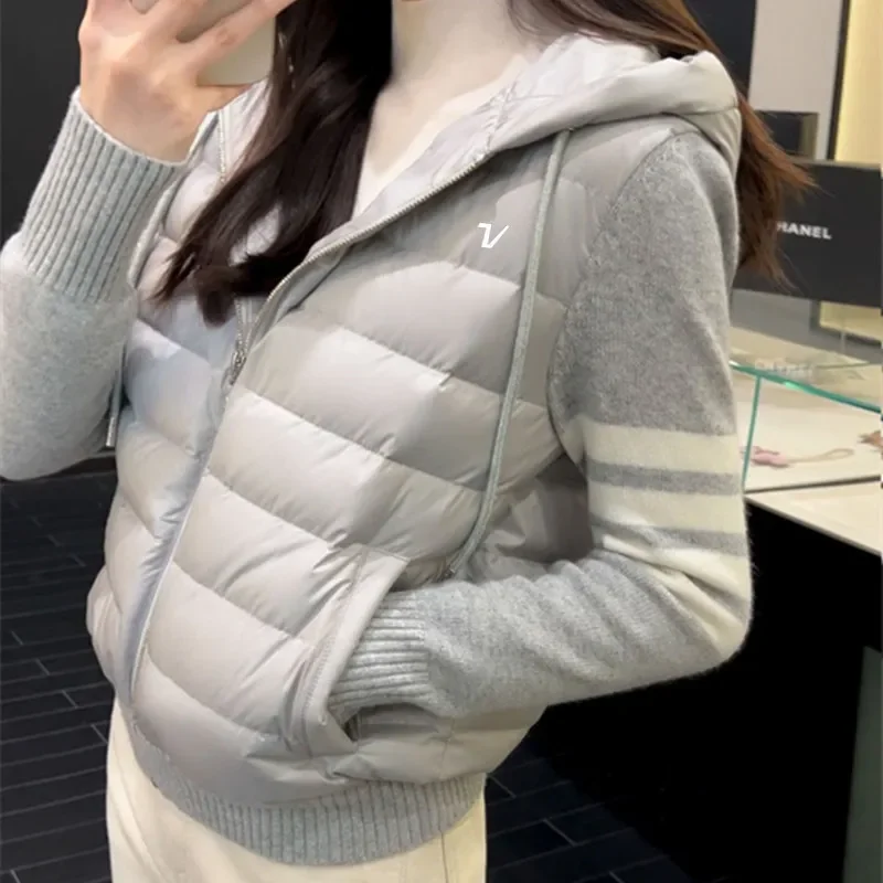 Golf jacket - Women's golf clothing - Spring new style thick short jacket - Fashionable casual coat - Women's golf apparel