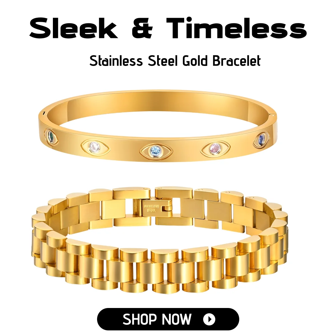

Chain Bracelet for Men Women - Sturdy Stainless Steel Curb Width Cuban Link Chain Bracelet Set for Men Women