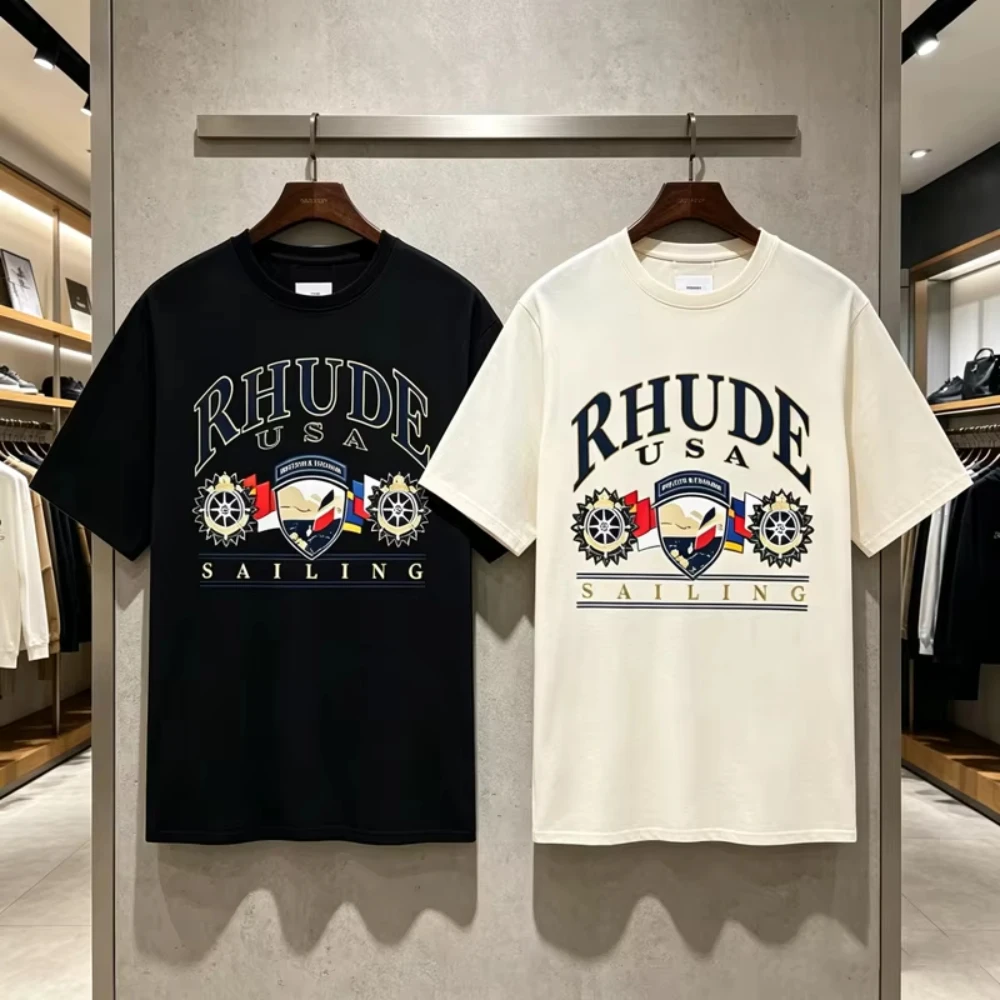 2026 Street style accessory print T-shirt suitable for both men and Highest quality Loose-fitting short-sleeved top. T-shirt