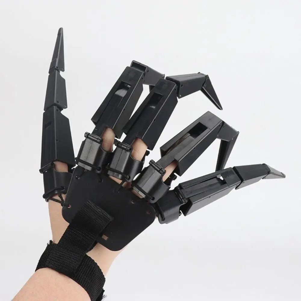 

Articulated Scary Skeleton Hand Toys Skeleton Hand Extensions Flexible 3D Articulated Finger Plastics 3D