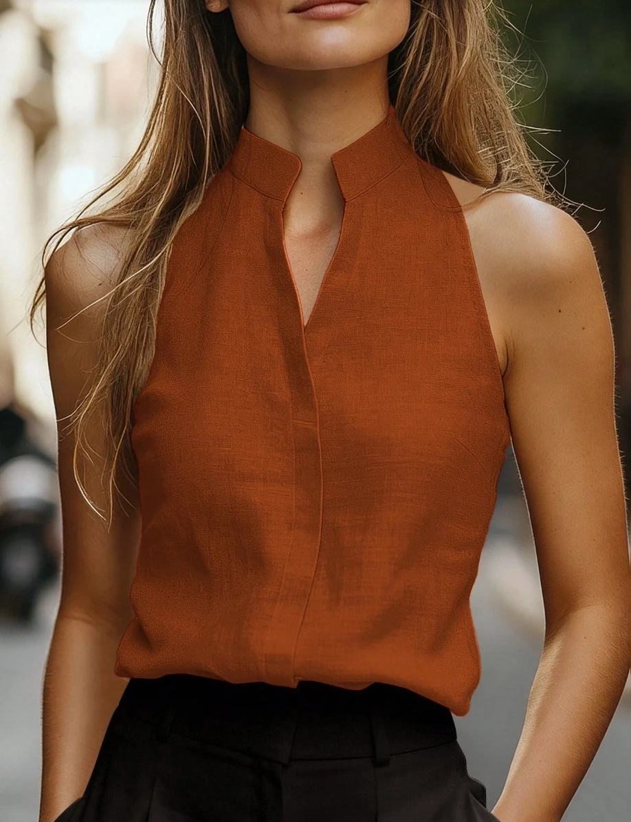 Thumbnail 4 - #6 Trending Office Work Blouses Right Now