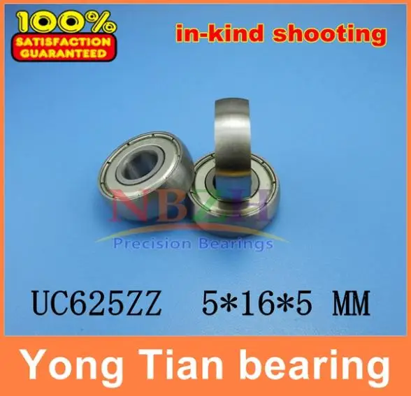 NBZH bearingCar Sliding Door Pulley Spherical Bearings  UC625ZZ 5*16*5 Mm Arc Track Pulley