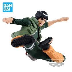 Original Banpresto Naruto Shippuden Anime Figurines Vibration Stars Might Guy PVC Action Figures Collectible Model Figurals Toys