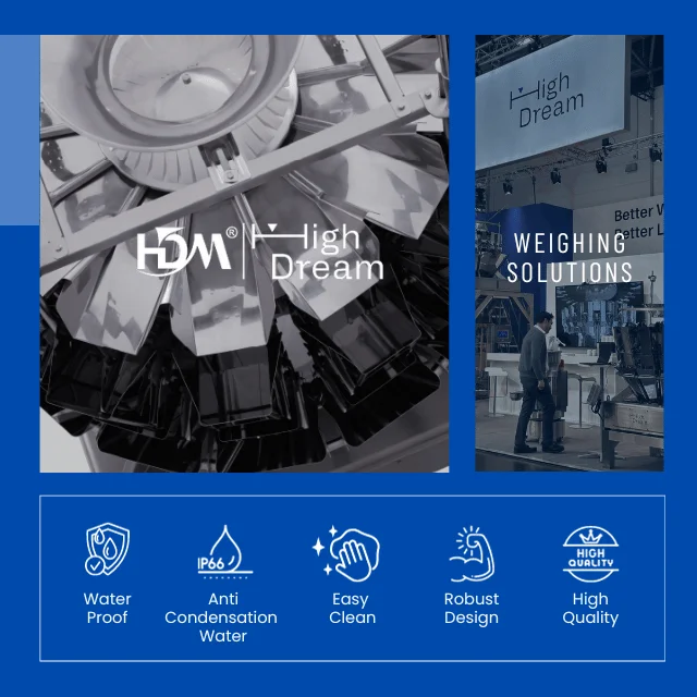 Машина для упаковки картофельных чипсов с 14-головочным мультиголовым взвешиванием