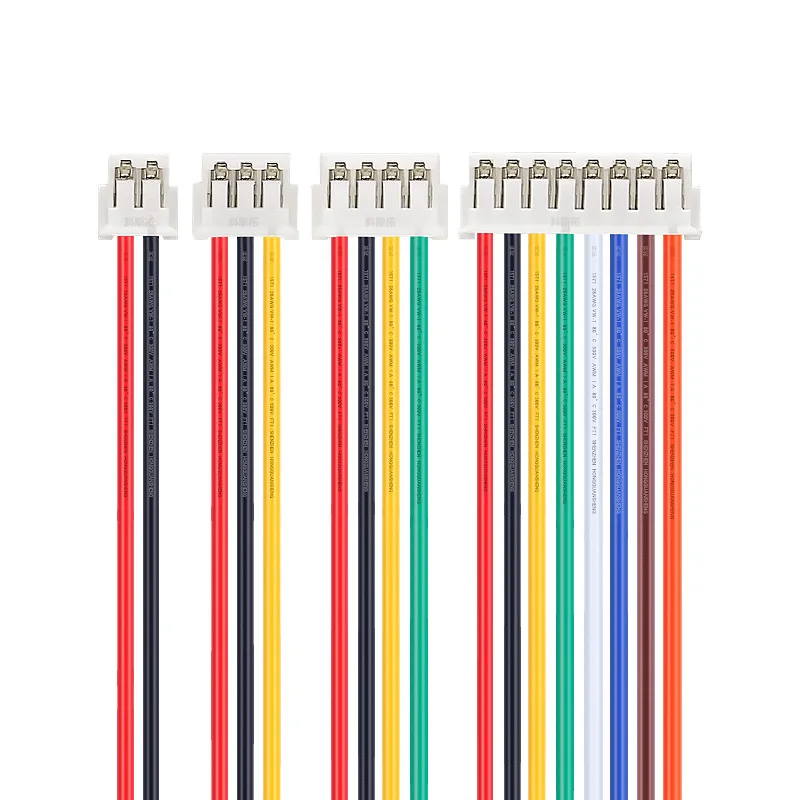 

ZH 1.5mm JST Connector Kit with 28AWG Pre-Crimped Cables, 2-10 Pin ZH1.5 Connector for Robotics and DIY Electronics