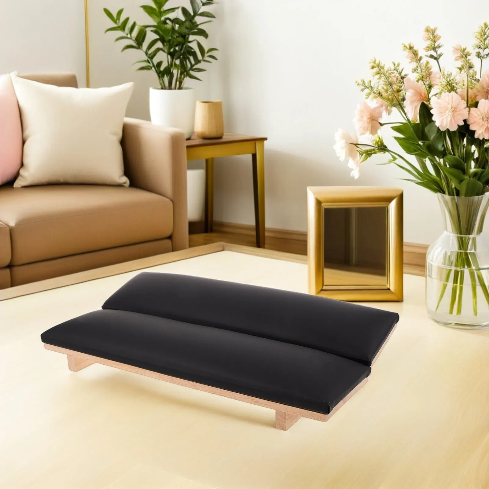 PU Manicure Hand Rest Pillow Vintage Warm Slant Design Nail Salon Hand Cushion Nail Art Accessories Manicure Table Pillow