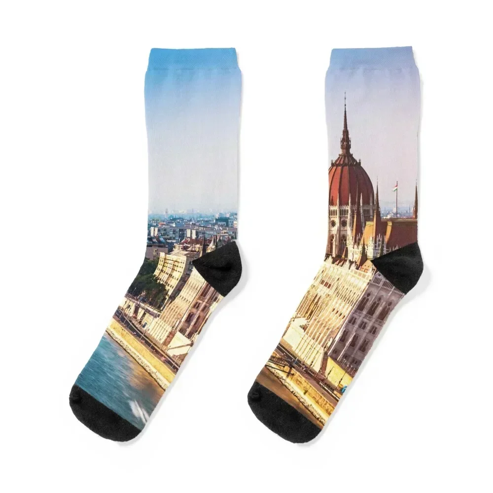 

Budapest Things To Do Socks Hiking boots funny gift christmas stocking funny gifts Woman Socks Men's