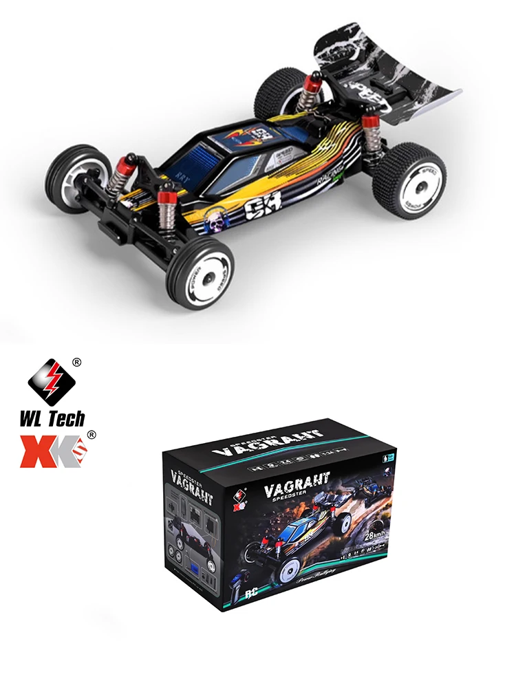 

Новый Wltoys 244016, высокоскоростной 1:24, электрический конкурентоспособный высокоскоростной игрушечный автомобиль с дистанционным управлением, радиоуправляемая модель Рождества