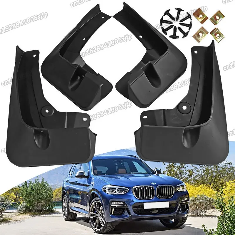 Car Mudguard Mud Fender Splansh Guard Protector for Bmw X3 G01 Accessories 2018 2019 2020 2021 2022 2023 M Sport Performance