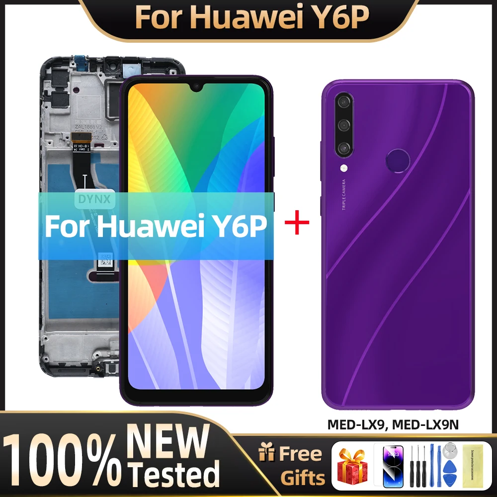 6.3\'\' AAA LCD For Huawei y6P 2020 LCD Display With Touch Screen With frame Replace For Honor 9A MOA-LX9N / For Enjoy 10E Display