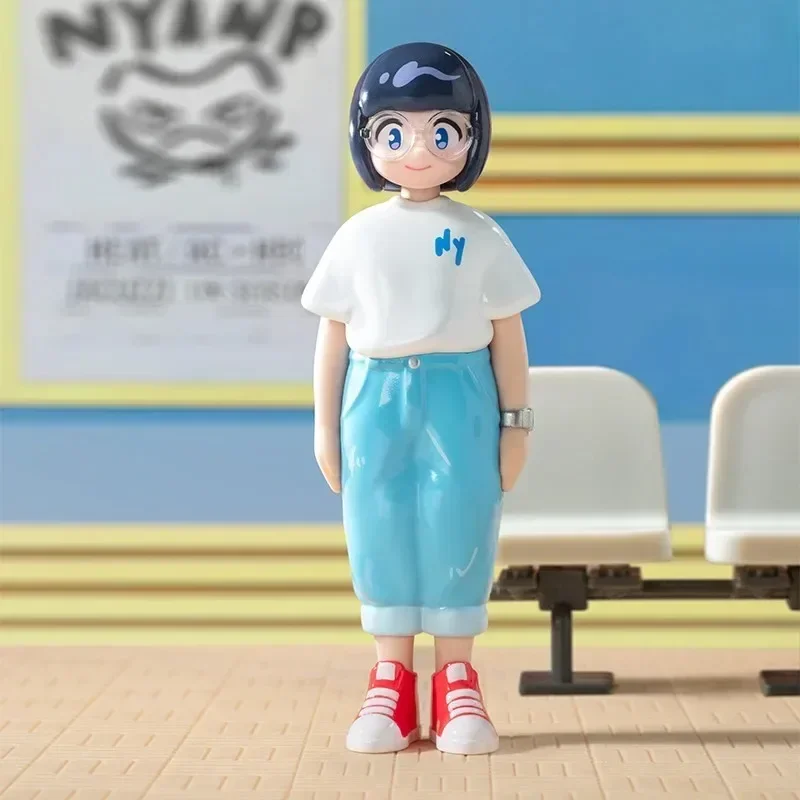 POP MART HELLO NORI シリーズ 本物のブラインドボックスおもちゃ かわいいアニメアクションフィギュア サプライズミステリーボックス人形 女の子へのギフト