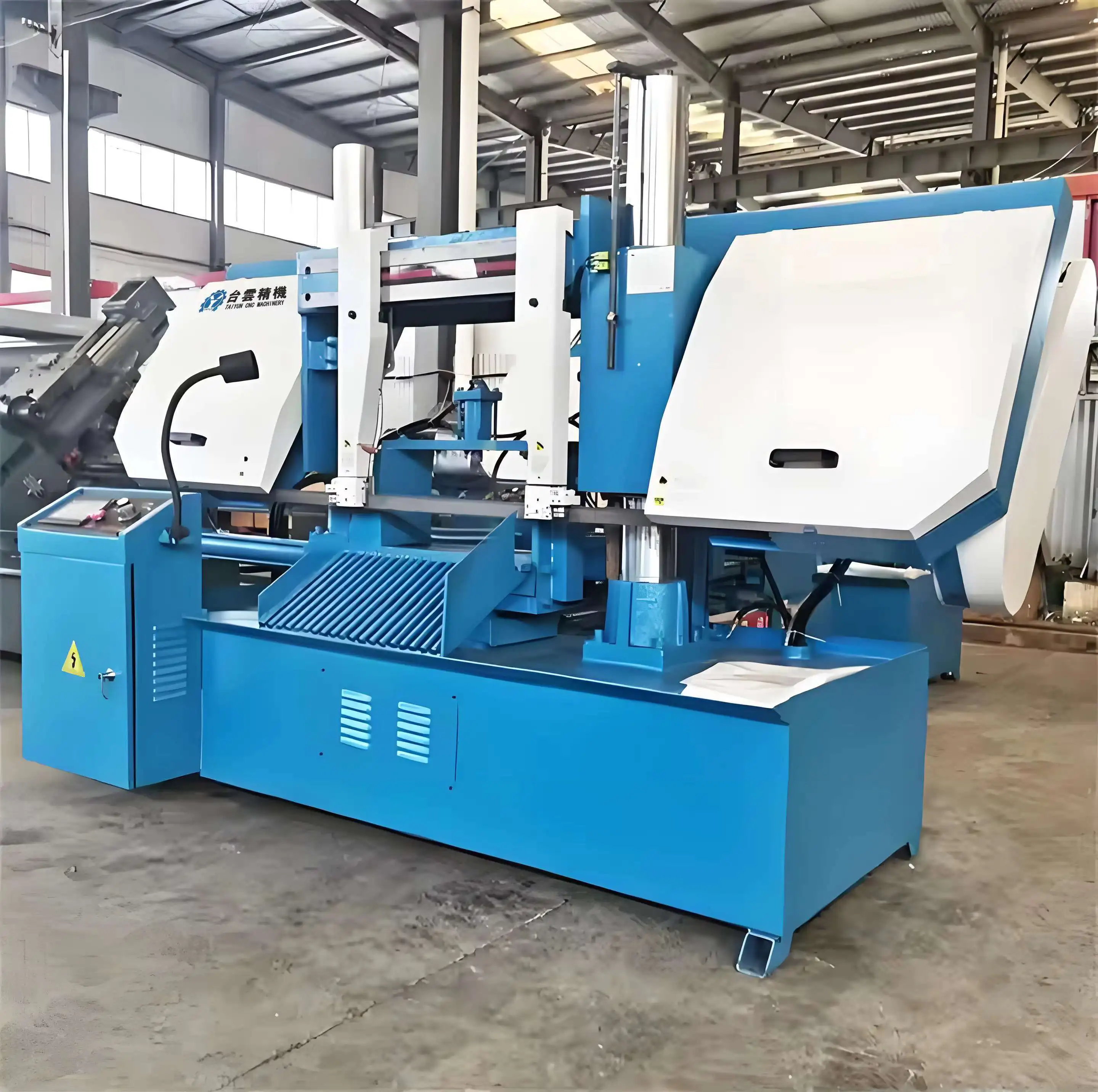 TAIYUN Horizontal Metal Hine Hydraulic Nical Blade Gear Engine Automatic Motor New Used Including Band Saw