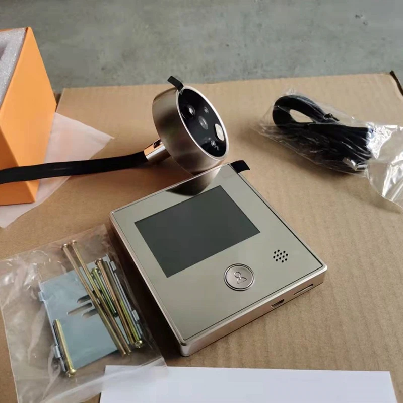 3 Inch TFT Color HD Digital Door Camera Eye Doorbell Electric Door Eye Move Detection 160 Degree Peephole Viewer Video