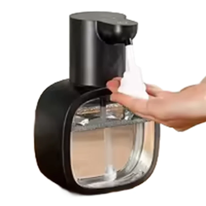 

ABLE-автоматический дозатор мыла, настенный пенящийся умный ручной стиральный аппарат, 500 мл, перезаряжаемая жидкость, индукционная ванная комната