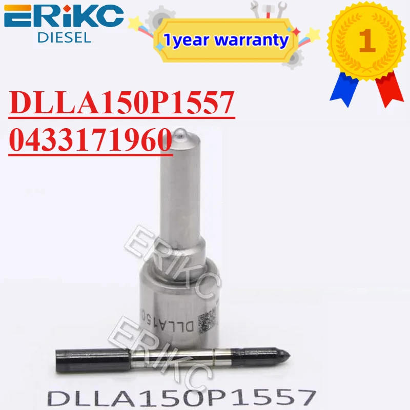 Inyector de Combustible DLLA150P1557 0433171960, Boquilla de Inyección, Atomizador DLLA 150P1557, Punta de Inyección Diésel para RENAULT