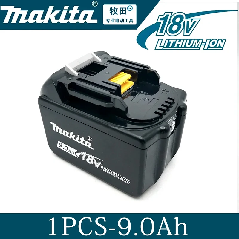 Lithiumbatterij 6Ah Makita-batterij 100% origineel 18V Makita-vervanging BL1840 BL1830B BL1850B BL1850 BL1860 Dewalt-gereedschap