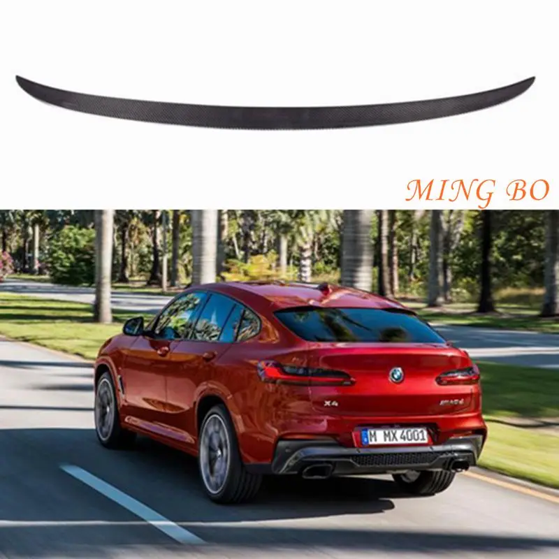 

FOR BMW X4 G02/X4M F98 M Style Carbon fiber Rear Spoiler Trunk wing 2018-2023 FRP Forged carbon