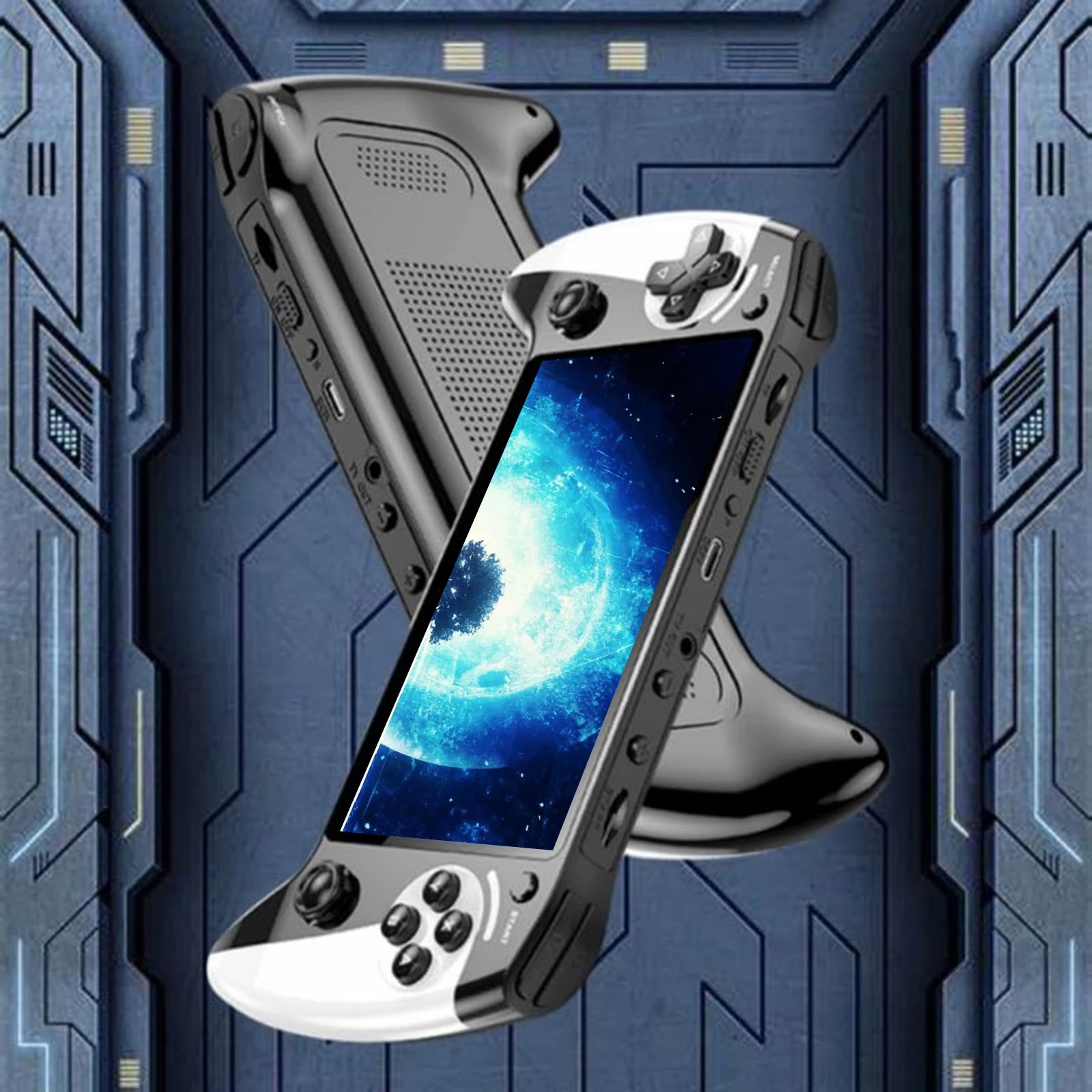 

Портативная игровая консоль с экраном 5,5 дюйма, игровая консоль в стиле ретро, портативная игровая консоль в стиле ретро для детей и взрослых