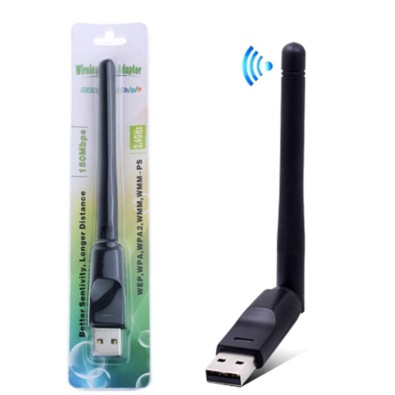 สำหรับ Android การ์ดเครือข่าย MT7601ชิปเซ็ต150Mbps USB 2.0 WiFi WiFi WiFi 802.11 B/G/N LAN Ethernet wifi Dongle ForPC Desktop แล็ปท็อป