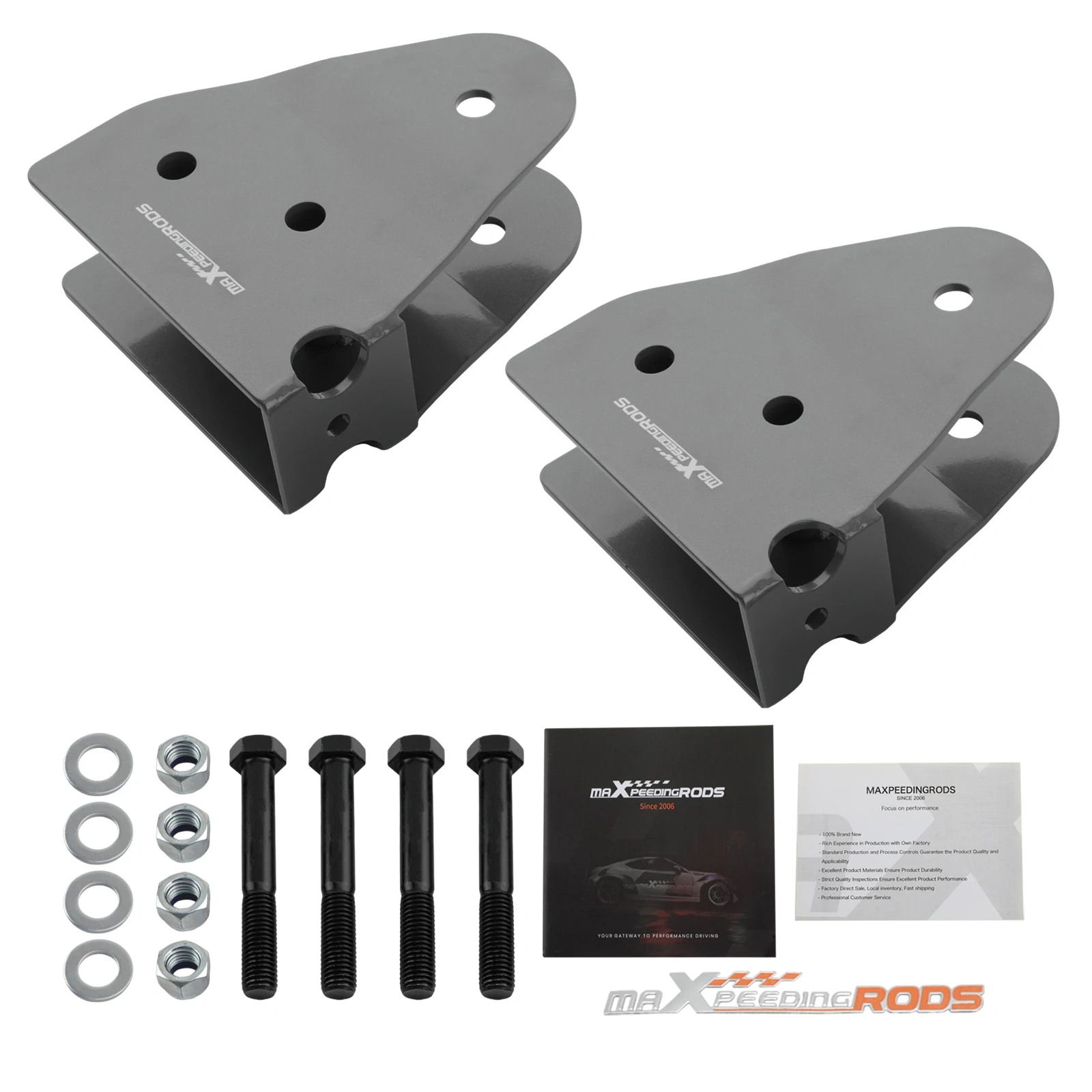 Arm Drop 1''-5'' Leveling Lift Bracket Kit Fit For Ford F250 F350 2005-2016