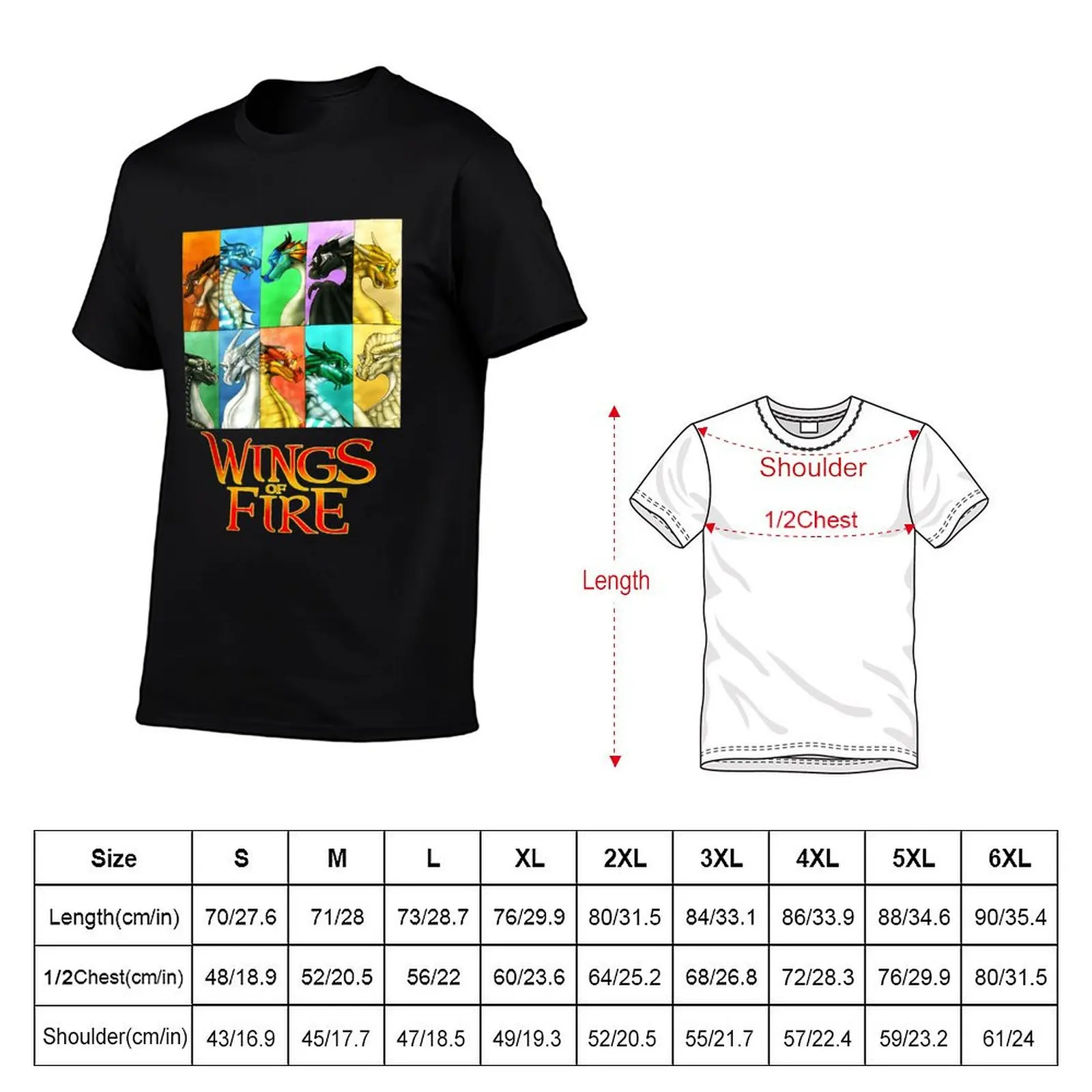 Wings Of Fire Dragonets Men Women Kids T-Shirt Sport Basic Moisture Wicking Tee