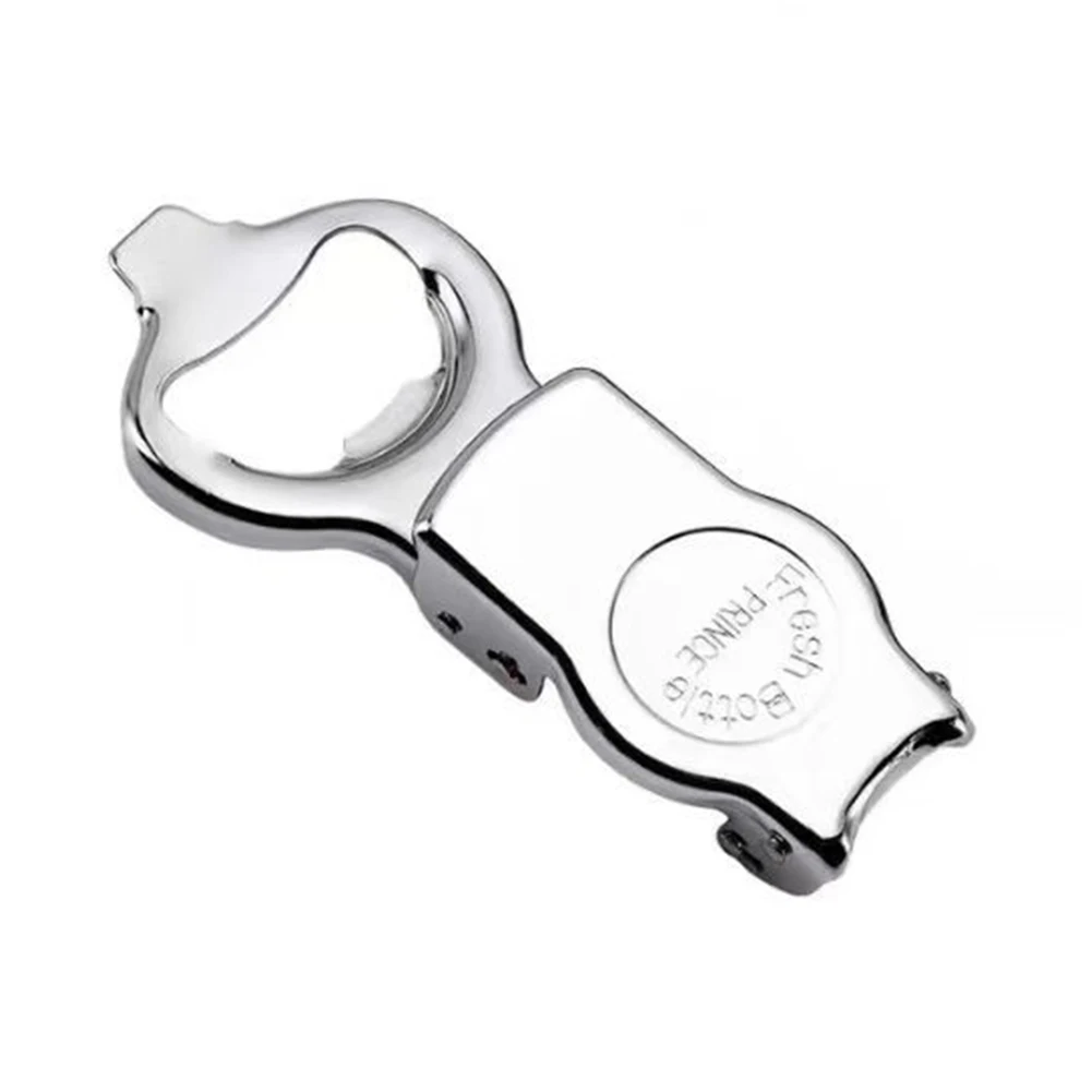 

Stainless Steel Beer Bottle Opener Foldable Bottle Stopper Soda Can Opener Multifunctional for Kitchen Restaurant Party