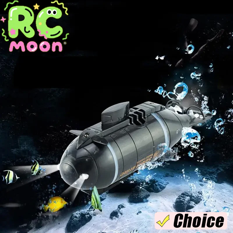 전기 잠수함 보트 수중 다이빙 모델 미니 무선 원격 제어 모델 보트 레이싱 장난감 소년 크리스마스 선물