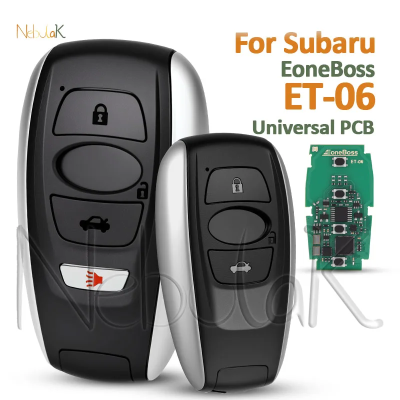 

Универсальный бесключевой смарт-ключ ET-06 для Subaru Crosstrek, Forester, Outback, STI, WRX, Legacy, Ascent, Impreza, EoneBoss 5801 7000