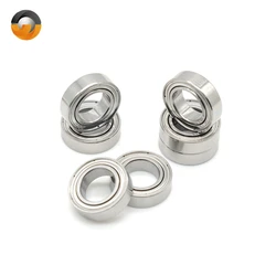 MR128ZZ Ball Bearing 8x12x3.5 mm 10Pcs ABEC-9 Miniature Chrome Steel L-1280ZZ Bearings For Strong Drill Handpiece