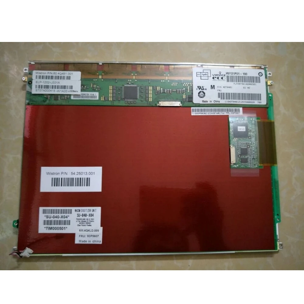 HV121P01-101 HV121P01-100 для IBM X60T X61T X61 X60 12,1 "AFFS широкоугольный ЖК-экран высокого разрешения HV121P01 1400*1050 SXGA +