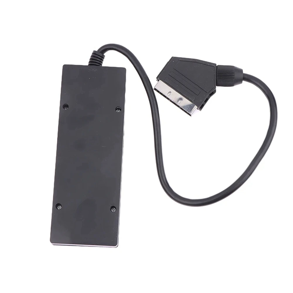 Divisor de 5 vías Scart de 21 pines, conector adaptador Scart macho a 5 hembra de 21p, 5 Scart de carretera, uno dividido en cinco cables en línea