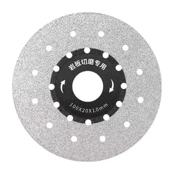 New Porous Widened Rock Slabs Cutting Disc 100mm Slate Flat Grinding Cutting Blade 3.93 Inch Cutting Blade For Stone Ceramic