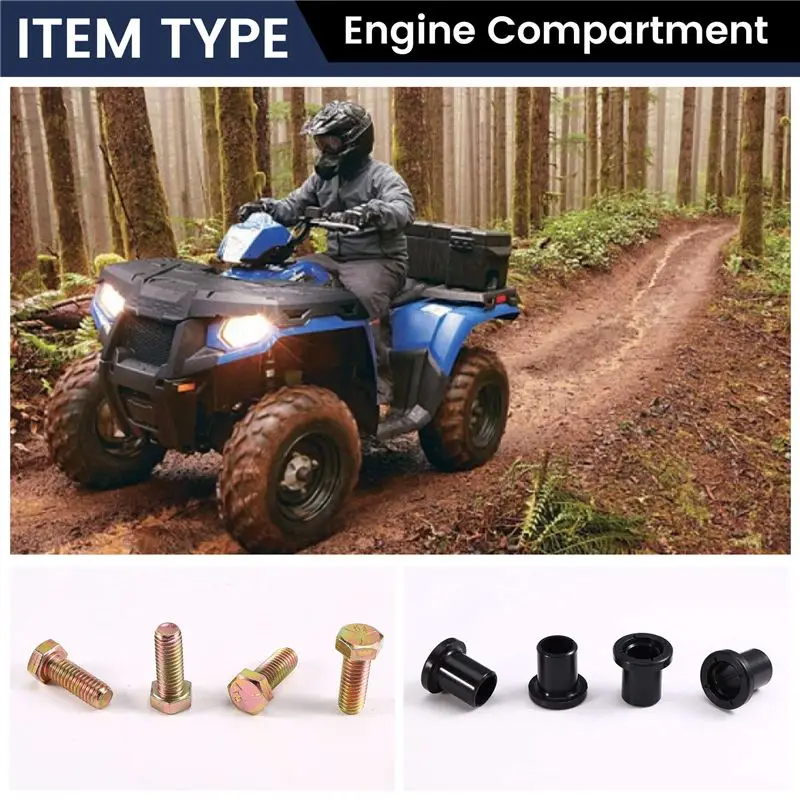 NEW HOT In Stock-Rear Left & Right Bushing Shafts Blots Kit For Polaris Sportsman 400 450 600 700 2003-2007 Sportsman 500 800 20