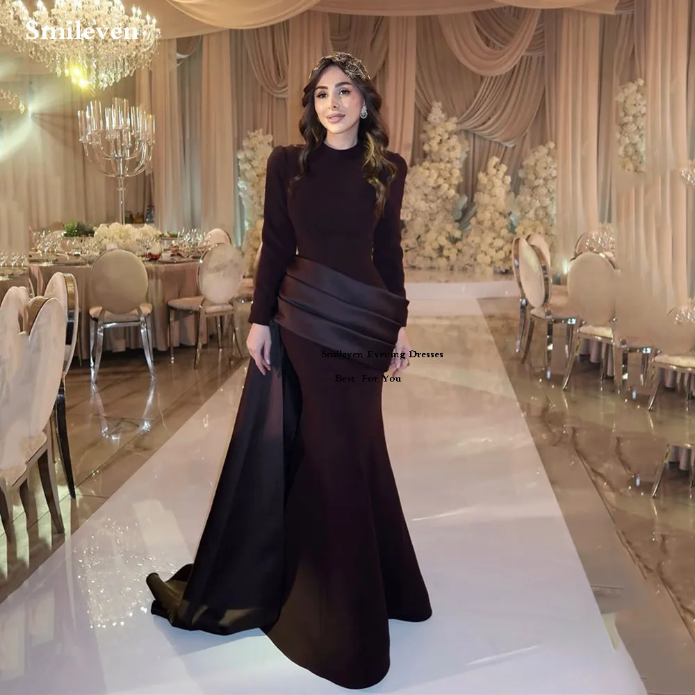 

Smileven Black And Pink Women Formal Evening Gowns Sleeveless Elegant Party Gowns 2025 Customized