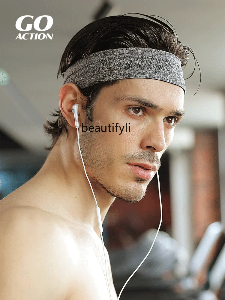 Sports sweat absorption, antiperspirant belt, male forehead, running head, fitness headband, sweat resistance