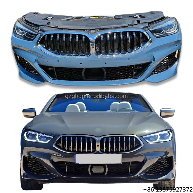 

Подходит для передней решетки радиатора BMW 8 серии G14 G15 G16, решетка фар, передний бампер автомобиля