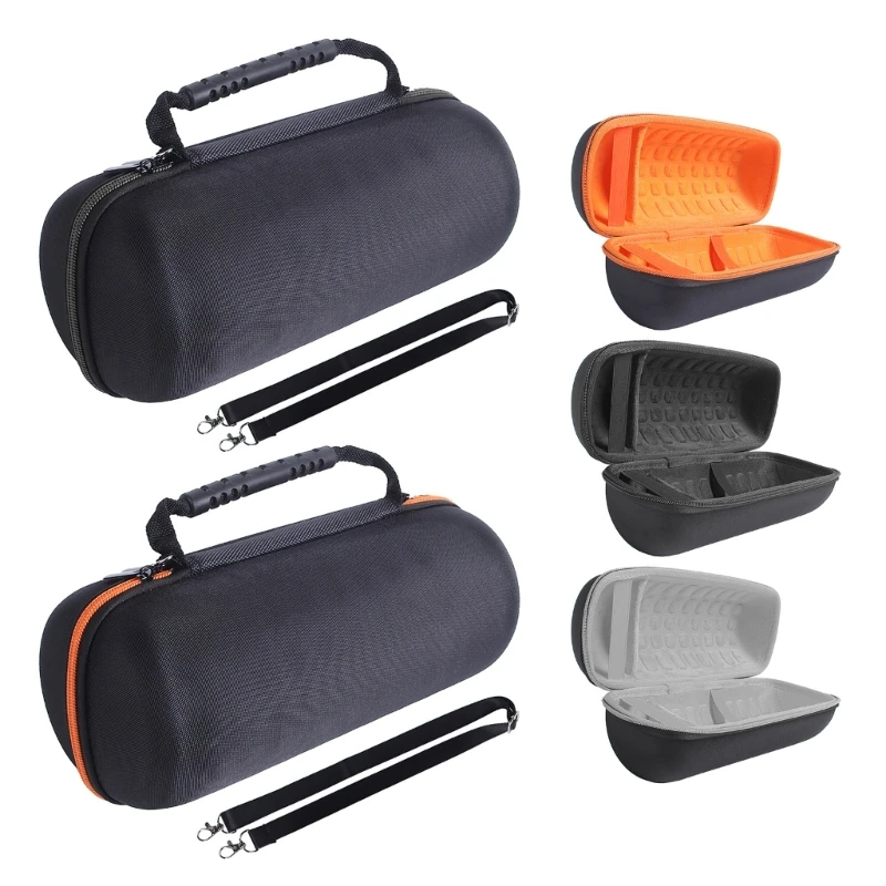 EVA Hard Speaker Bag Carrying Case Storage Box for JBL Pulse 5 pulse5 Speaker Handbag Anti-Scratch Shells with Shoulder Strap