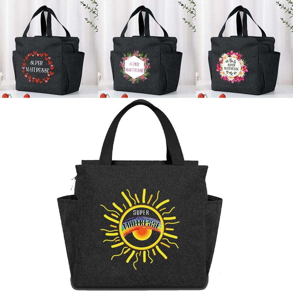 Fashion Large Capacity Lunch Bag Maitresse Series Insulation Picnic Bags Outdoor Picnic Cold Storage Lunch Bags for Weekend