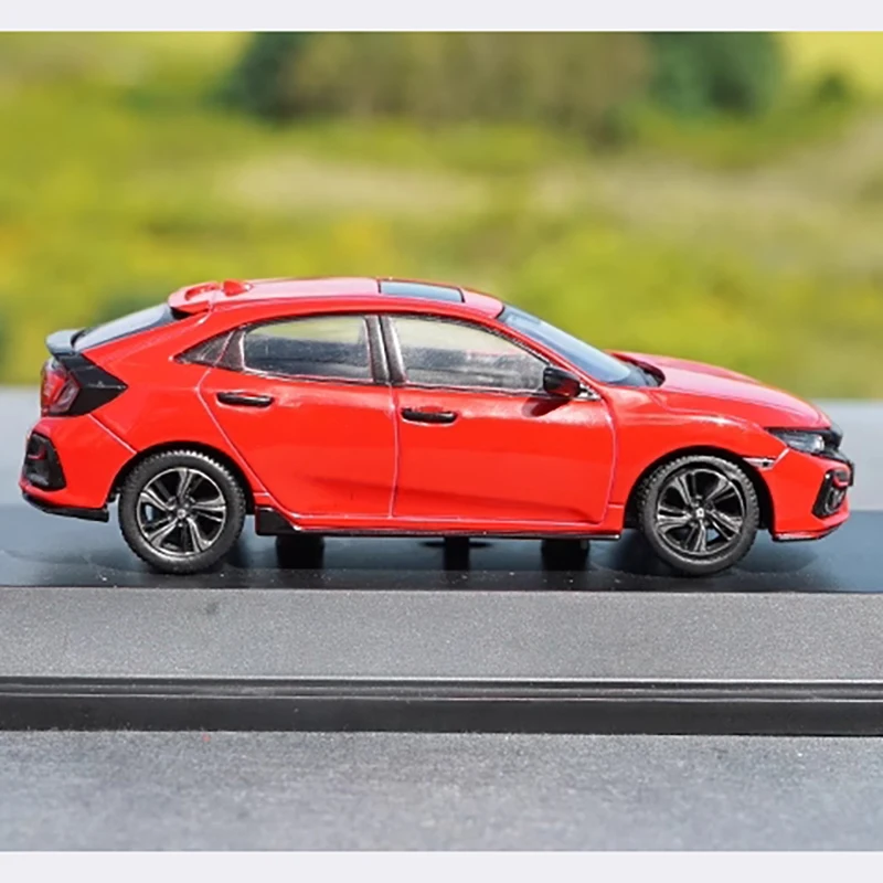 Diecast 1:43 Scale Honda Civic 2020 Alloy car simulation model Collection of Static decoration Souvenir gifts for adult boy