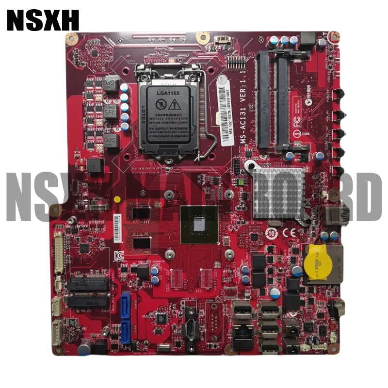 

Tianlong E6 AIO Motherboard MS-AC131 VER:1.1 DDR3 Mainboard