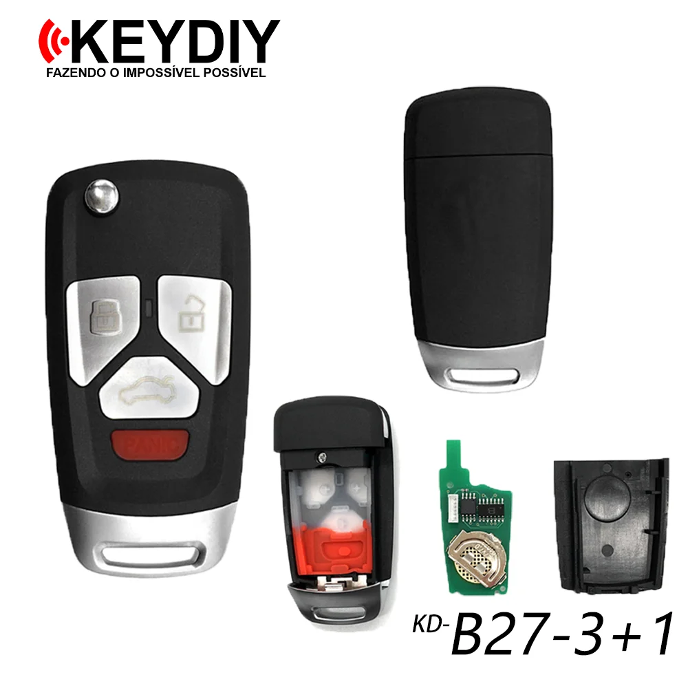 

KEIDIY KD B27-3 B27-3+1 KD900/KD200/KD900+/URG200 Remote KEY