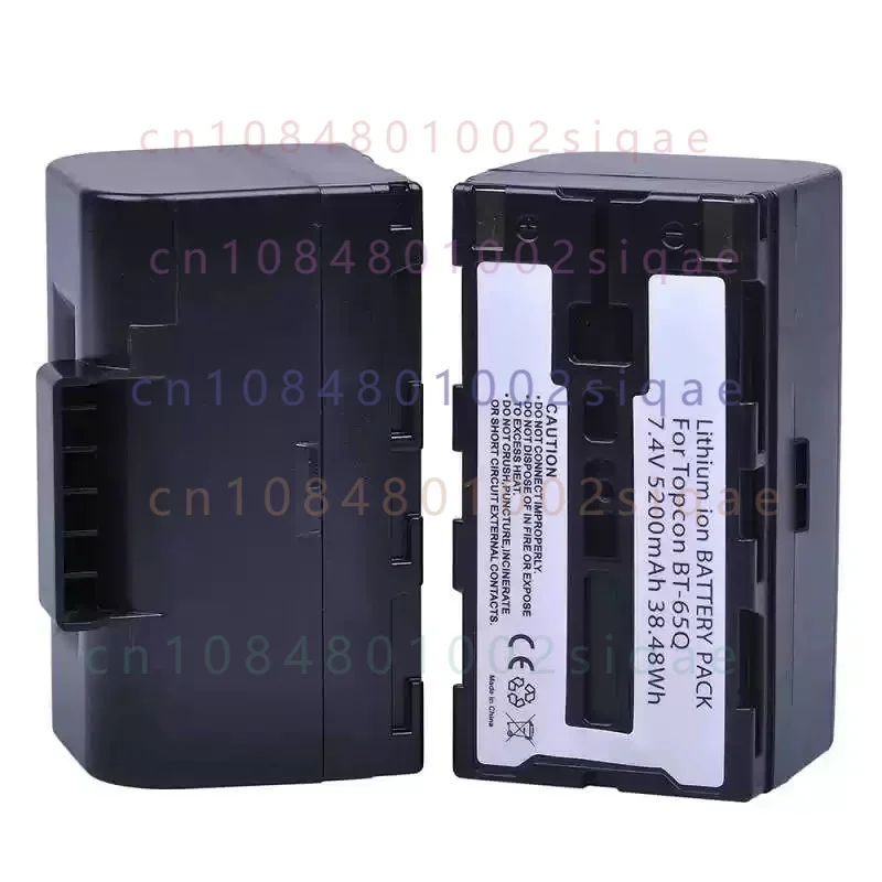 5200mAh BT-65Q BT65Q Battery for Topcon FC 200 2200 2500 GPT-7000i 7500 GTS-750 900 BT-60Q  BT-66Q BT-61Q  7.4V 38.48Wh