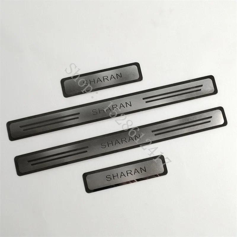 Car Accessories For VW/Volkswagen Sharan 2012 2013-2020 Door Sill Scuff Plate door sill protector Welcome Pedal