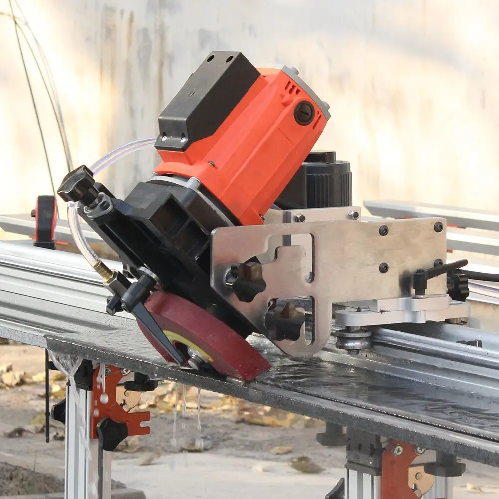

TLF 45 Degree Stone Cutting Machine Granite Marble Tile Cutter With Guide Rail
