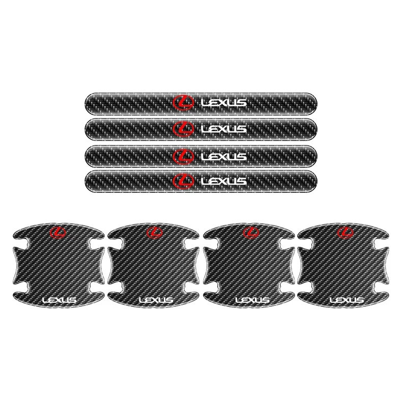 Дверная ручка автомобиля, наклейка на ручку, защита от столкновений для Lexus ES300 RX330 RX300 GS300 IS250 IS200 CT200h IS300 NX Дверная ручка автомобиля, наклейка на ручку, защита от столкновений для Lexus ES300 RX330 RX300 GS300 IS250 IS200 CT200h IS300 NX