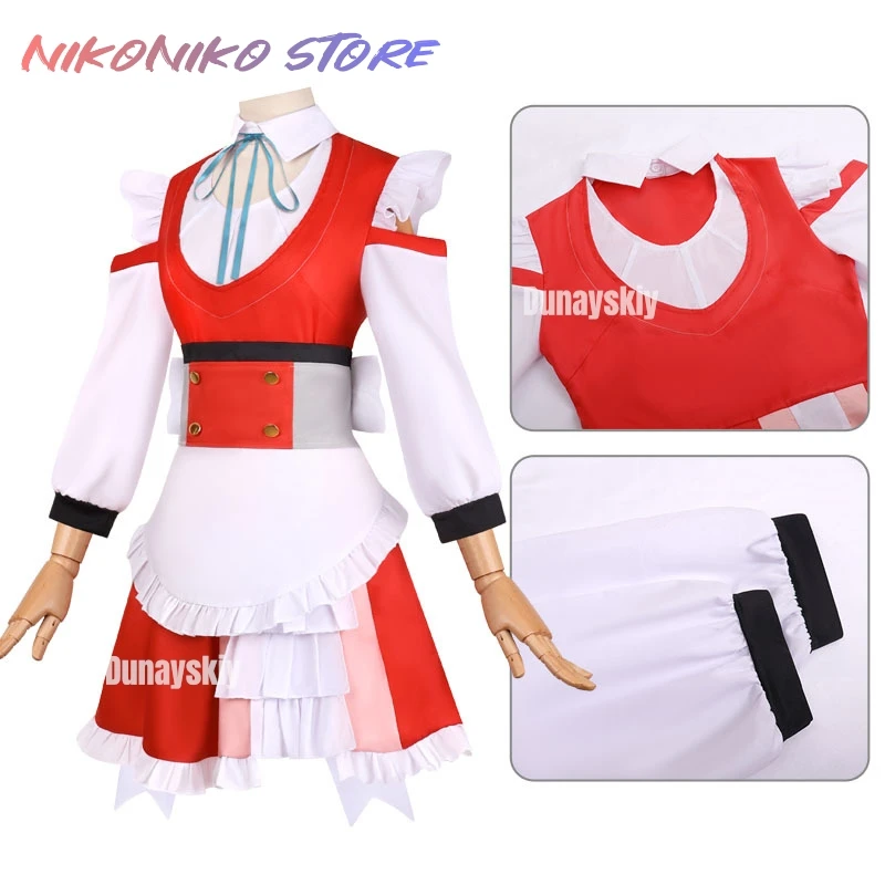 أنيمي أعظم الخيميائي تاكومي إيروما كوسبفري ماريا زي شعر مستعار معطف قميص صدرية قفازات التعادل الدعائم الرجال النساء مخصص