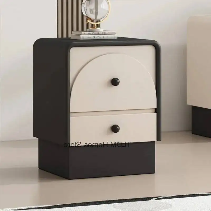 Luxury Storage Mid Nordic Minimalist Hidden Cute Modern Nightstand Night Century Table Trendy Mesa De Noche Home Furniture
