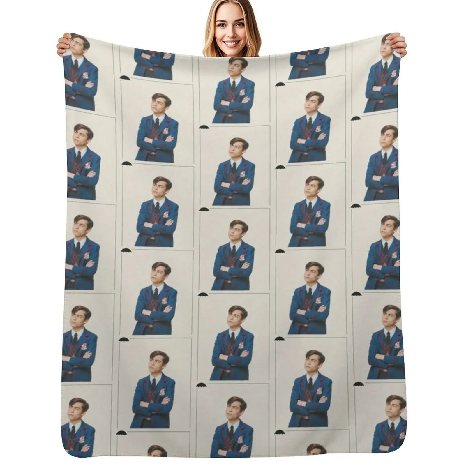 Five Hargreeves The umbrella academy Throw Blanket Summer Cool Breathable Blanket for Sleeping