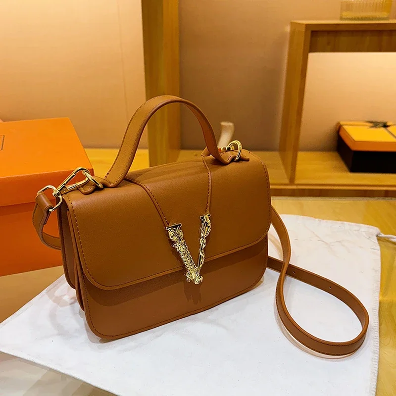 

Original Parisian Retro Solid Color Diaper Bag Women's Elegant Crossbody Bag Fashionable Large Capacity Messenger